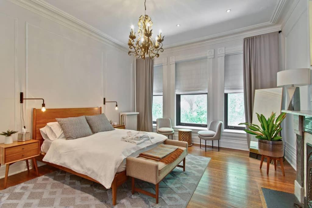 Historic Luxury Townhouse In Downtown Chicago Villa Buitenkant foto