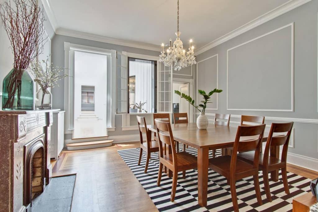 Historic Luxury Townhouse In Downtown Chicago Villa Buitenkant foto