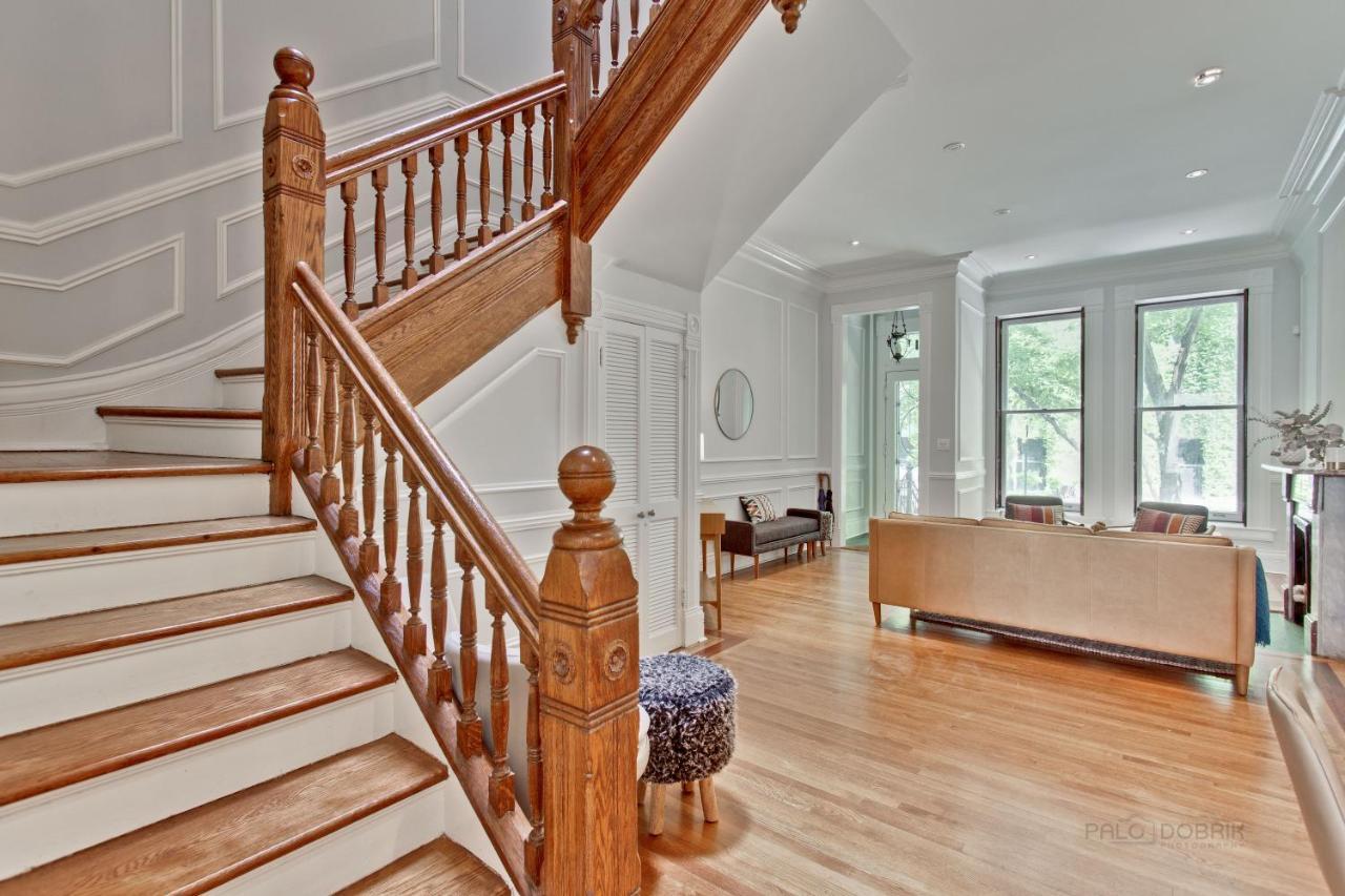 Historic Luxury Townhouse In Downtown Chicago Villa Buitenkant foto